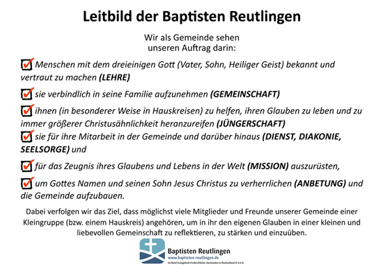 Baptisten Reutlingen - Gottesdienst